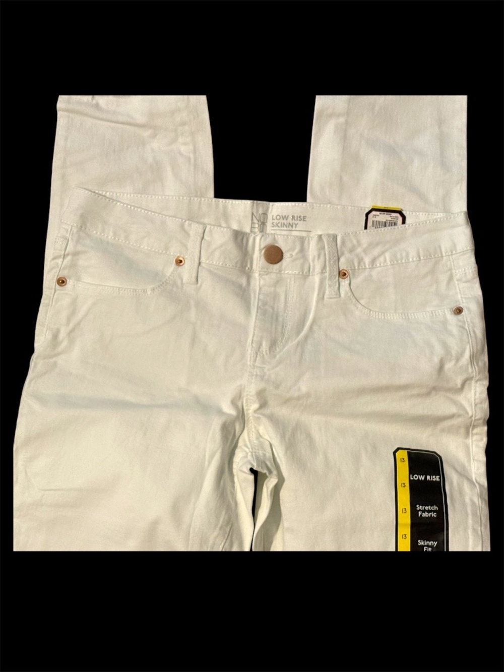 NWT White Denim Jeans (13)